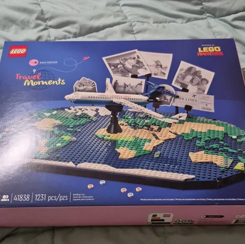 RETIRED-LEGO Travel Moments 41838 LEGO Masters Build Together Set 1231 pcs 14+