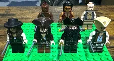 LEGO 4195 Pirates of the Caribbean Minifigure Set of 7