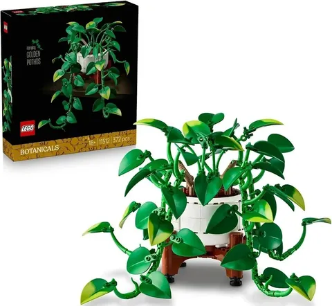 LEGO Botanicals Hanging Golden Pothos 11512 Building Set Plant Decor NIB
