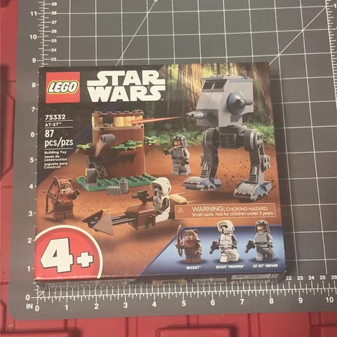 LEGO STAR WARS 75332 AT-ST WICKET SCOUT TROOPER BUILDING SET W/ MINI FIGS MISB