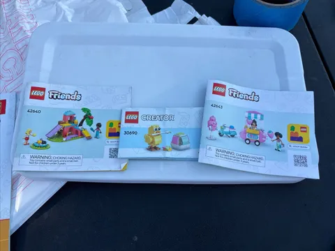 Set Of 3 Lego Sets #42643 Friends, 30690 Creator, 42640 Friends #3