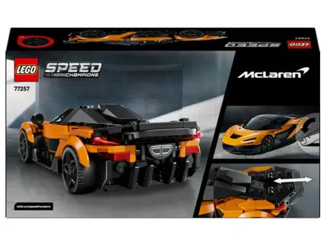 LEGO Speed Champions 77257 McLaren W1 Race Car Toy Building Set
