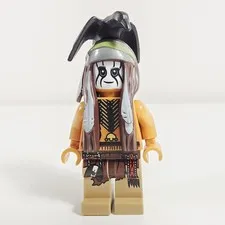 Lego Tonto Minifigure The Lone Ranger 79109 79107 79111 79108 30261 tlr002