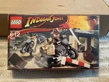 * LEGO Set 7620 - Indiana Jones Motorcycle Chase * New