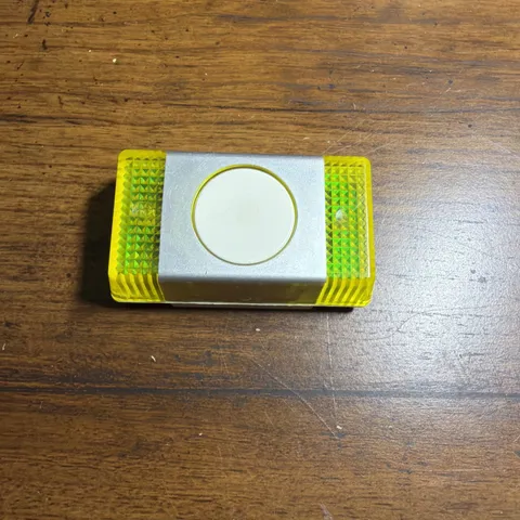 Lego Duplo YELLOW EMERGENCY SIREN LIGHT Lights Sounds BRICK PART Police Vtg.