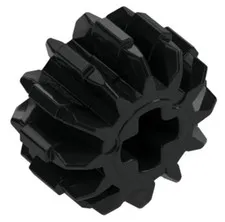 Lego Part 32270 Black Technic Gear 12 Tooth Double Bevel Qty 1 BK1