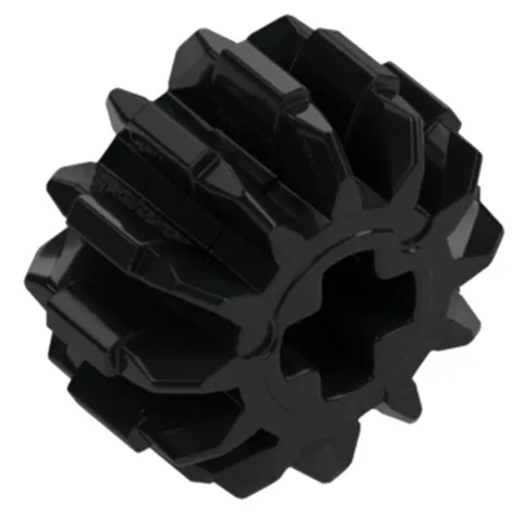 Lego Part 32270 Black Technic Gear 12 Tooth Double Bevel Qty 1 BK1