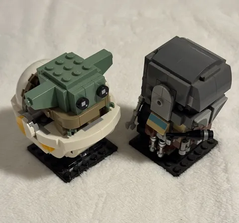 2020 LEGO Star Wars #75317 Brick Headz Mandalorian And The Child