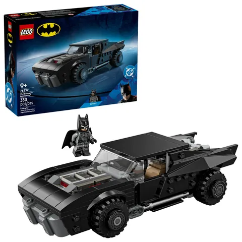 LEGO DC Batman: The Batman Batmobile Building Toy for Kids - Multicolor