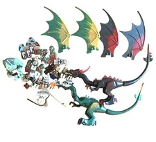 LEGO Castle Dragon Troll Minifigure Lot 7094 7048