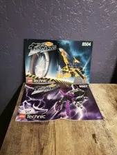 LEGO 8504 8507: Technic Throwbots - Instruction Guide MANUAL ONLY  - Lot of 2