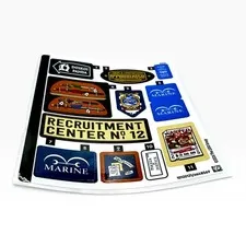 LEGO ® One Piece 75642 sticker sheet sticker showdown captain smoker new