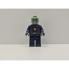 LEGO Speed Champions Minifigure sh0879 Drax - Dark Blue Suit - sh0879