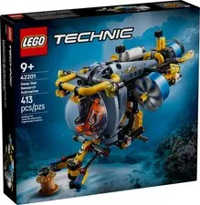 Technic - Deep Sea Explorer Submarine - Underwater Vehicle with Gripper Arms