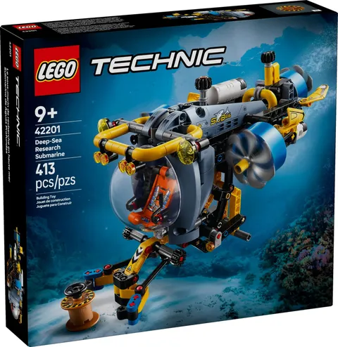 Technic - Deep Sea Explorer Submarine - Underwater Vehicle with Gripper Arms