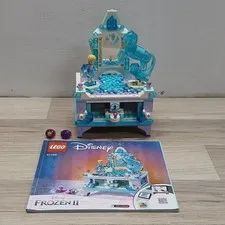 LEGO Disney Frozen II 41168 Elsa's Jewelry Box Creation w/Manual Incomplete