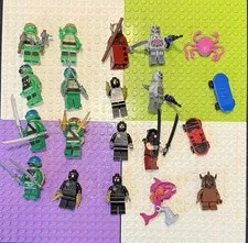 RETIRED LEGO NINJA TURTLES MINIFIGURES (MULTIPLE SETS) All MINT CONDITION