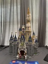 Lego Disney Cinderella Castle (71040) Retired Instructions Minifigures 100% Comp
