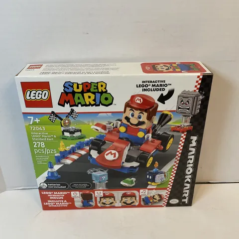 LEGO Building Set Multicolor Interactive Mario & Standard Kart 72043