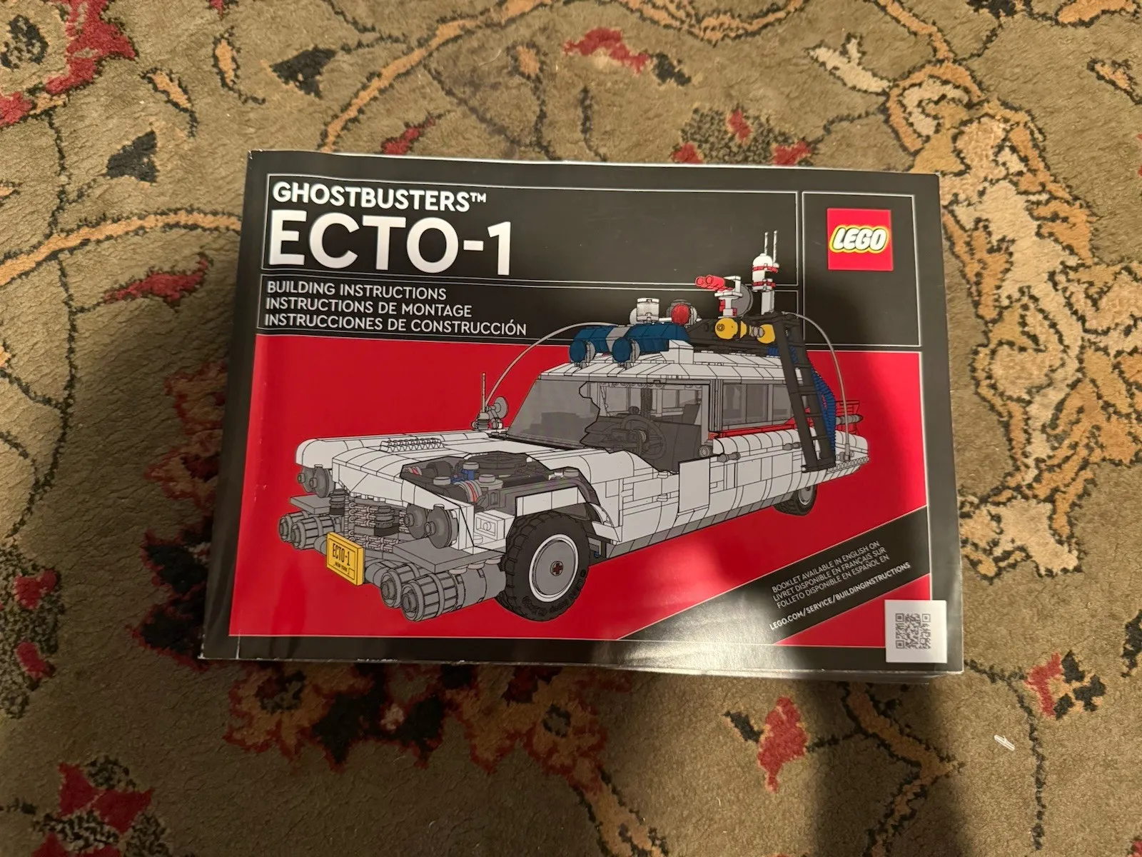 Lego Ghostbusters ECTO-1  10274 Instruction Book Only