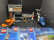 Lego City Helicopter Arrest Set 60009 READ