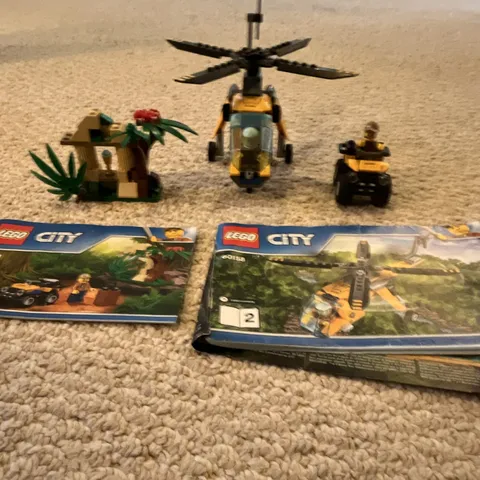 LEGO City: Jungle Cargo Helicopter (60158) With Instructions