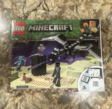 LEGO Minecraft The Ender Dragon 21151 Manual Booklet English Ill 2014