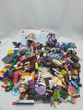 Large Lot Of Lego Pieces W/Instruction Guides For Marvel 76243 & 76242 - 