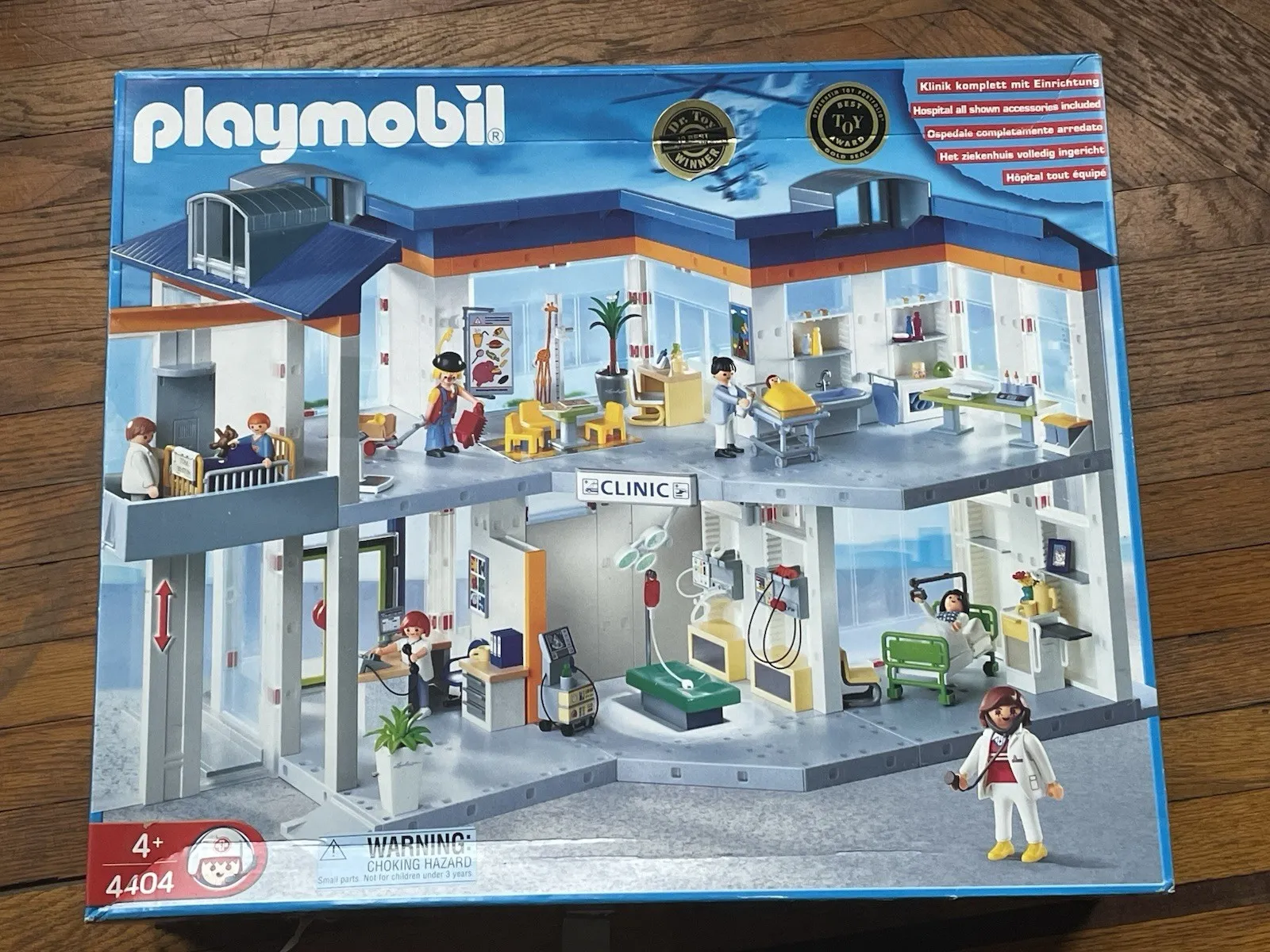 Playmobil 4404 Hospital in Original Box Made in Germany
