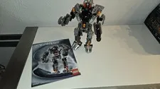 LEGO BIONICLE: Exo-Toa (8557) with both instructions and spare bullet