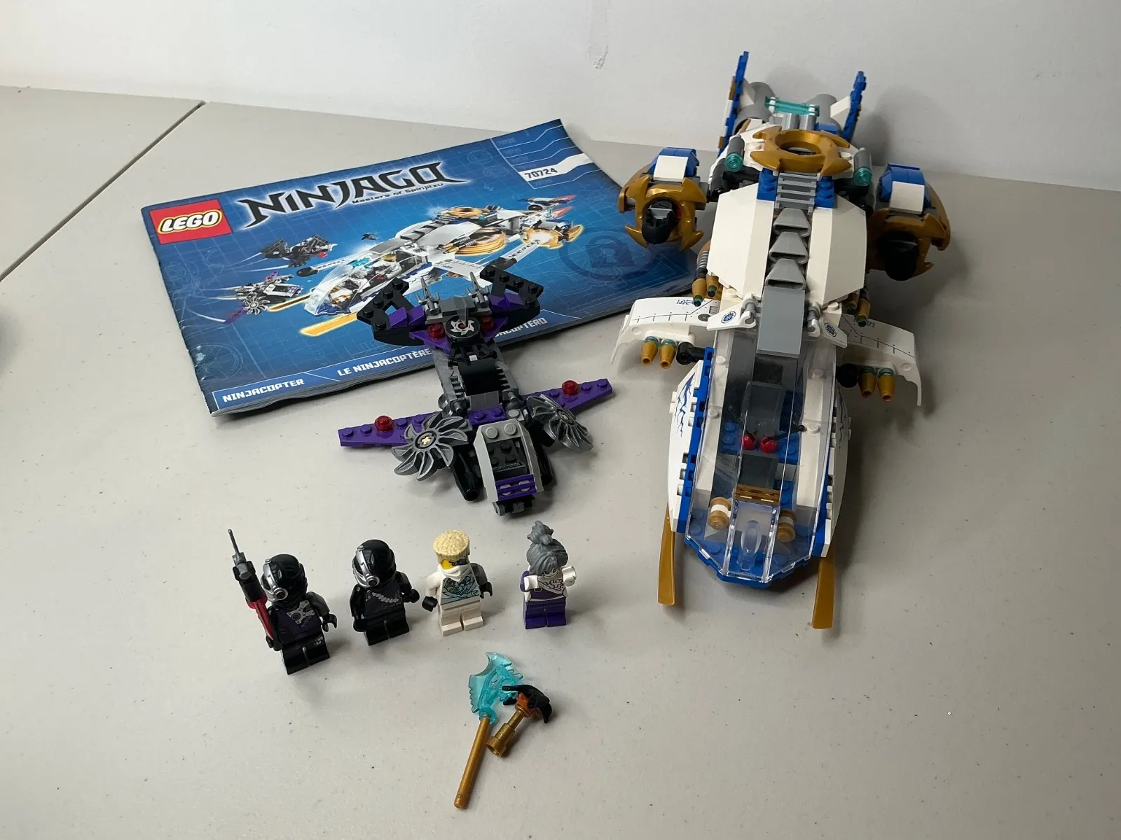 Lego Ninjago Ninjacopter 70724 PRE-BUILT