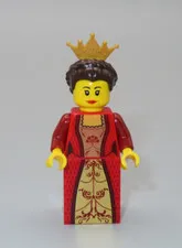 LEGO Castle Crown Queen female dress minifigure Kingdoms 10223 853373