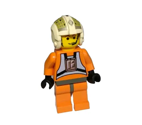 LEGO Minifigure Rebel Pilot Y-Wing Jon "Dutch" Vander Star Wars FREE SHIPPING 