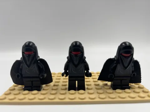 LEGO Star Wars Minifigures lot of (3) - Shadow Guard (2 w/ capes!) sw0604