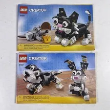 LEGO Creator 31021 Furry Creatures Set Instruction Manual Only No Bricks
