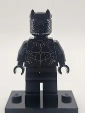 LEGO Super Heroes Black Panther Reddish Brown Eyes Minifigure sh0466 NEW NM -MB