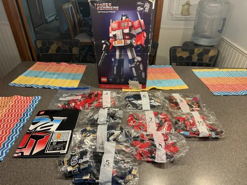 LEGO 10302 Transformers Optimus Prime 99% Complete Loose Official LEGO Product