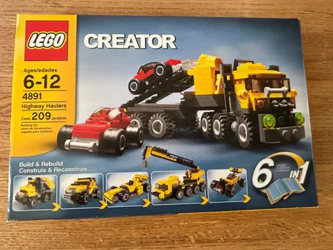 MINT Retired LEGO Creator 4891 Highway Haulers 100% Complete  w/Manual & Box