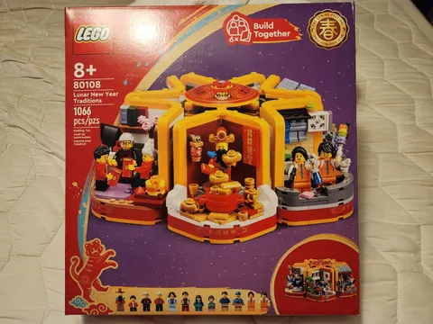 LEGO Lunar New Year Traditions (80108) Brand New Sealed Retired