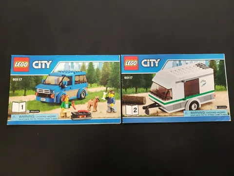 Lego City Caravan 60117 - Instruction Booklets Only
