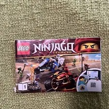 Lego Ninjago Legacy (1) 70667 Instruction Manual Only