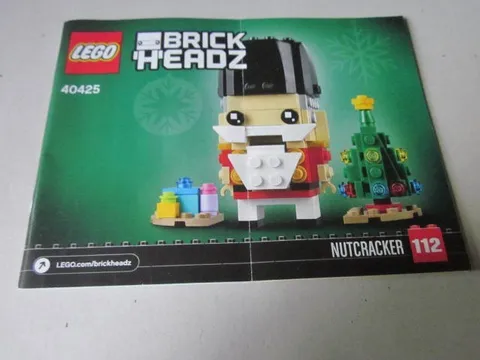 Lego Building Instructions Instruction Brick Headz Nutcracker