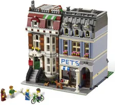 LEGO Creator Expert Pet Shop Set #10218 - 100% Comp: Box, Mans, Minis! FREE SHIP