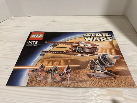 Lego Geonosian Fighter 4478 Star Wars Manual Instructions Only 2003