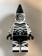 Lego Zebra-Man Minifigure #sh0323 Set #70907 Killer Croc Tail-Gator
