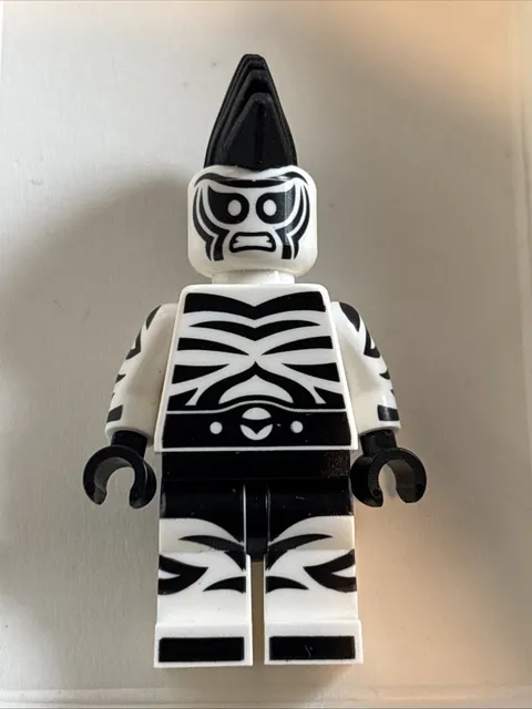 Lego Zebra-Man Minifigure #sh0323 Set #70907 Killer Croc Tail-Gator