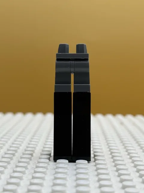 LEGO THE LEGO MOVIE MINIFIGURE HIPS & LEGS WOTH BLACK SLOPE EXTENSIONS