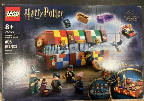 LEGO Harry Potter 76399 Hogwarts Magical Trunk. 100% Complete w/box, inst & figs
