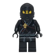 LEGO Ninjago - Golden Weapons - Super Rare Original - Cole Minifig - Excellent