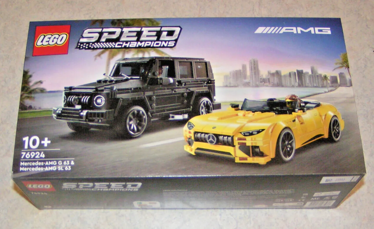 LEGO Speed Champions: 76924 Mercedes-Amg G 63 & Mercedes-Amg Sl 63 - New & Boxed